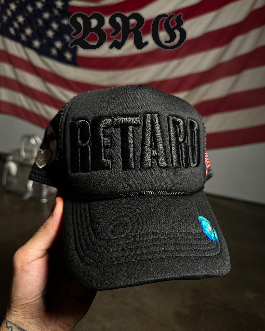 Midnight [RETARD] Trucker Hat