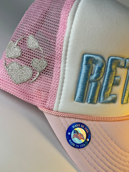 Soft Pink [RETARD] Trucker Hat